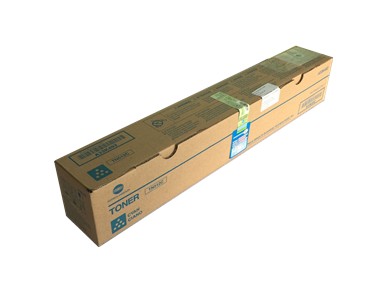 柯尼卡美能達(dá)C454e藍(lán)色碳粉盒左面圖片